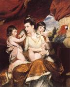 Sir Joshua Reynolds, Lady Cockburn and Her Three eldest sons